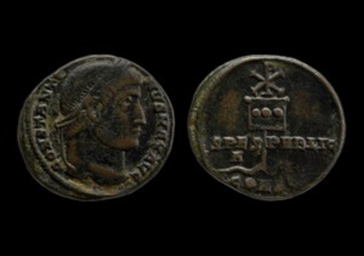 Coin minted by Constantine World History Commons